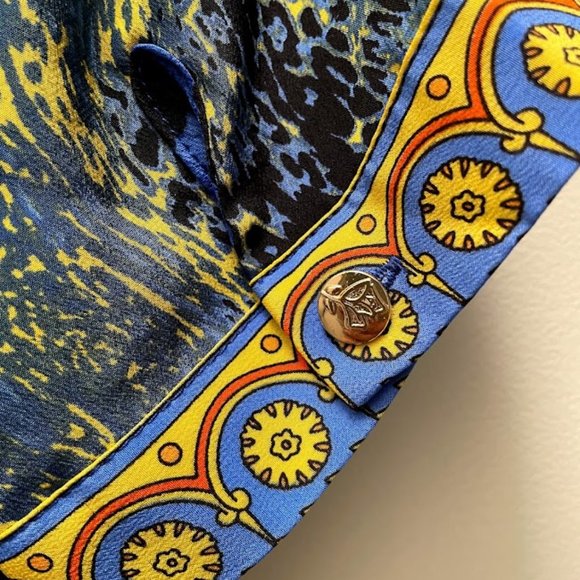 Queen Mulock Butterfly Print Button Down Dress - Picture 3 of 5